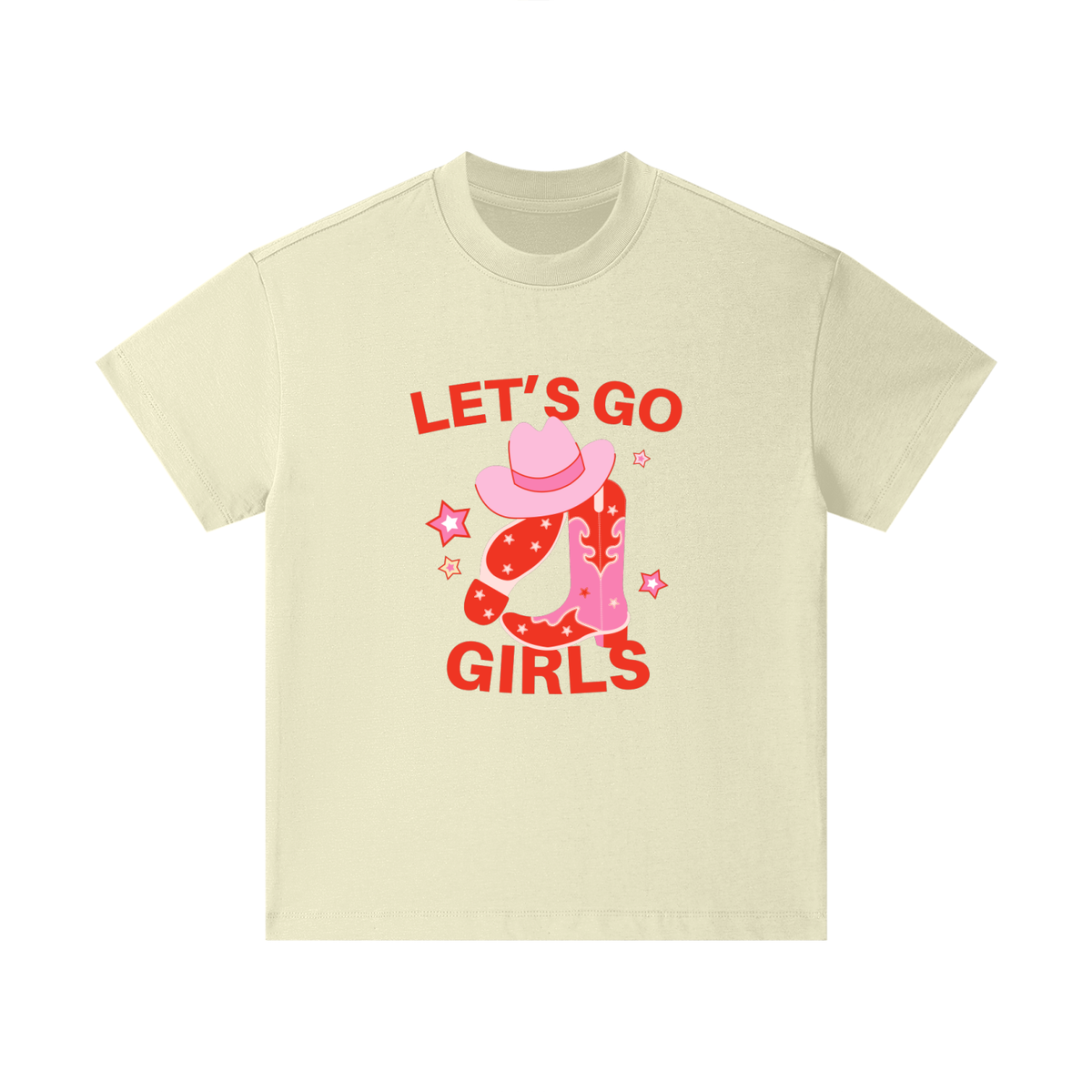 Let's Go Girls Pink Kids T-Shirt