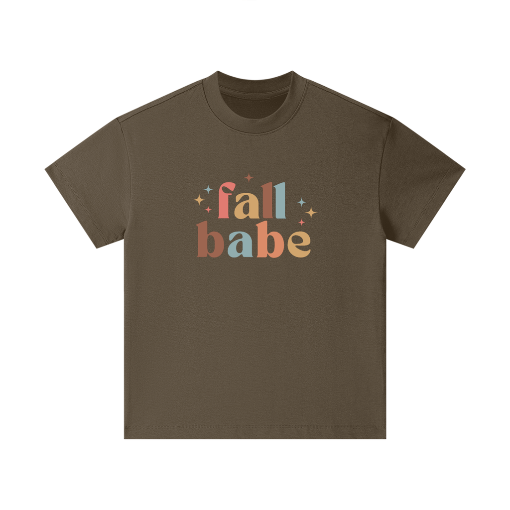 Fall Babe Sparkles Kids Graphic T-Shirt