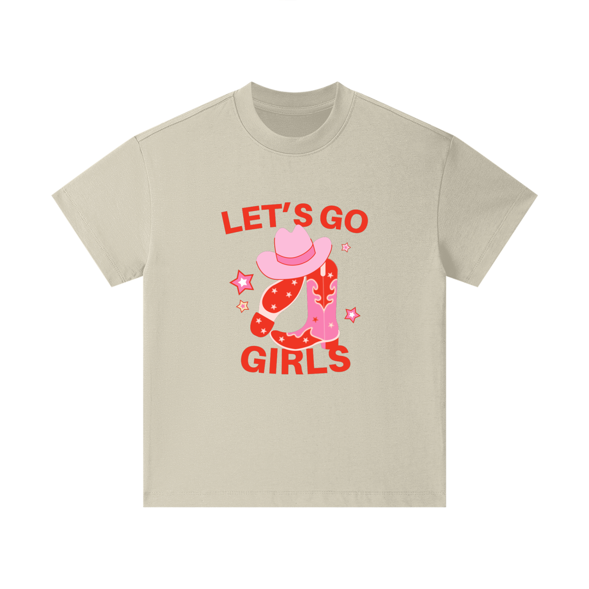Let's Go Girls Pink Kids T-Shirt