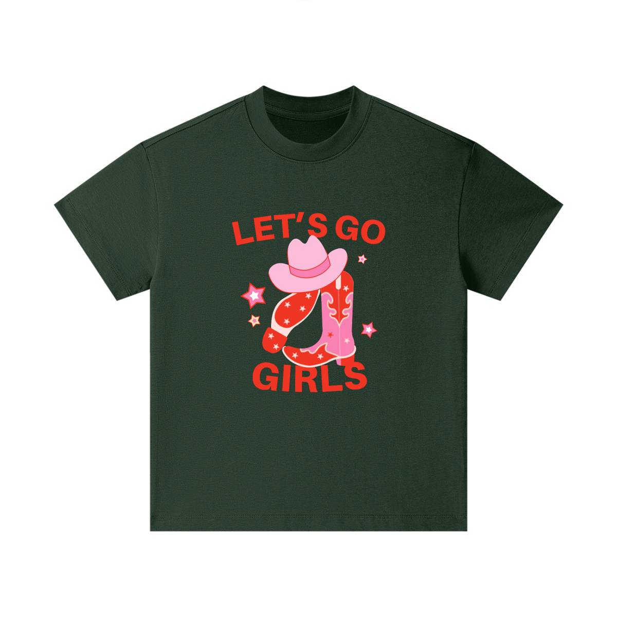 Let's Go Girls Pink Kids T-Shirt