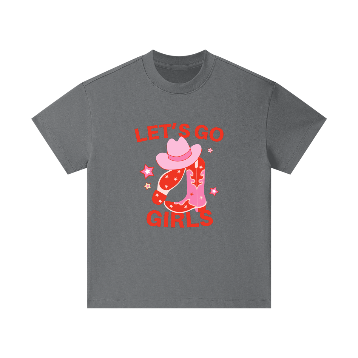 Let's Go Girls Pink Kids T-Shirt