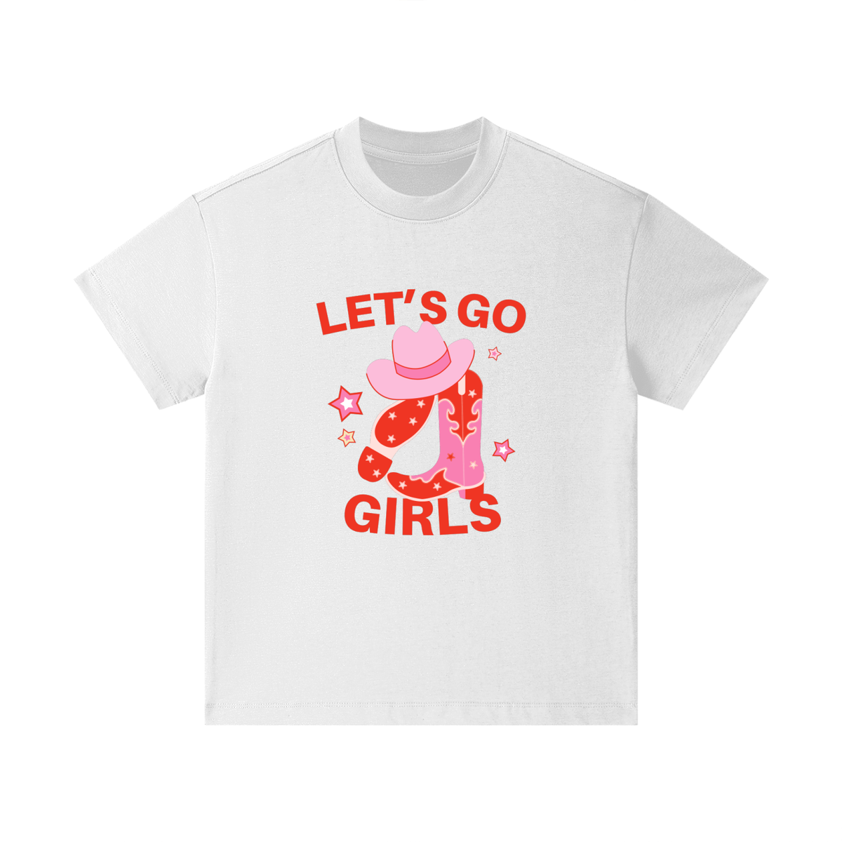 Let's Go Girls Pink Kids T-Shirt