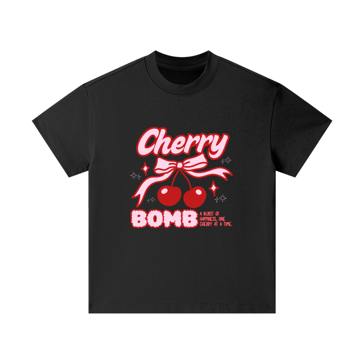 Cherry Bomb Retro Kids T-Shirt