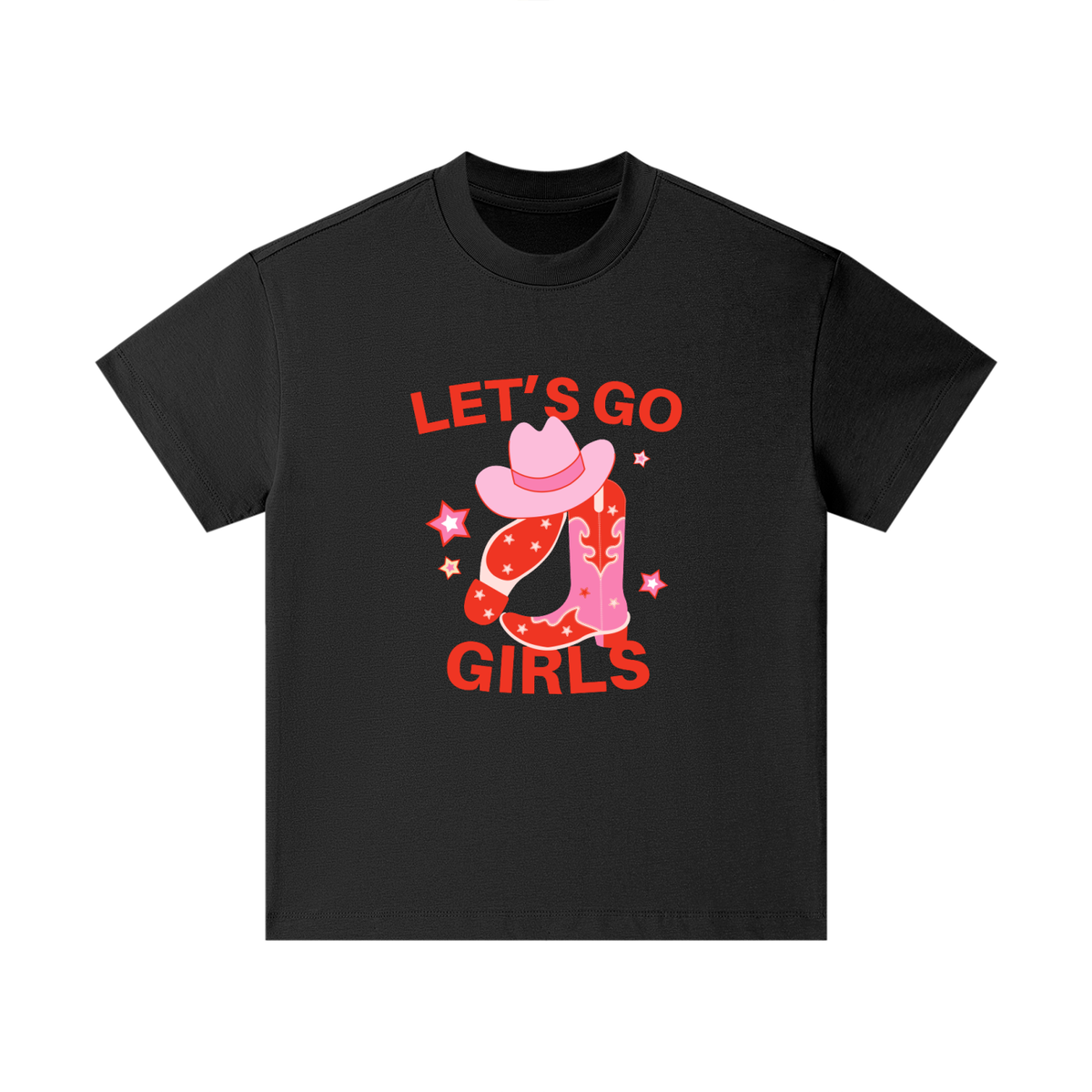 Let's Go Girls Pink Kids T-Shirt