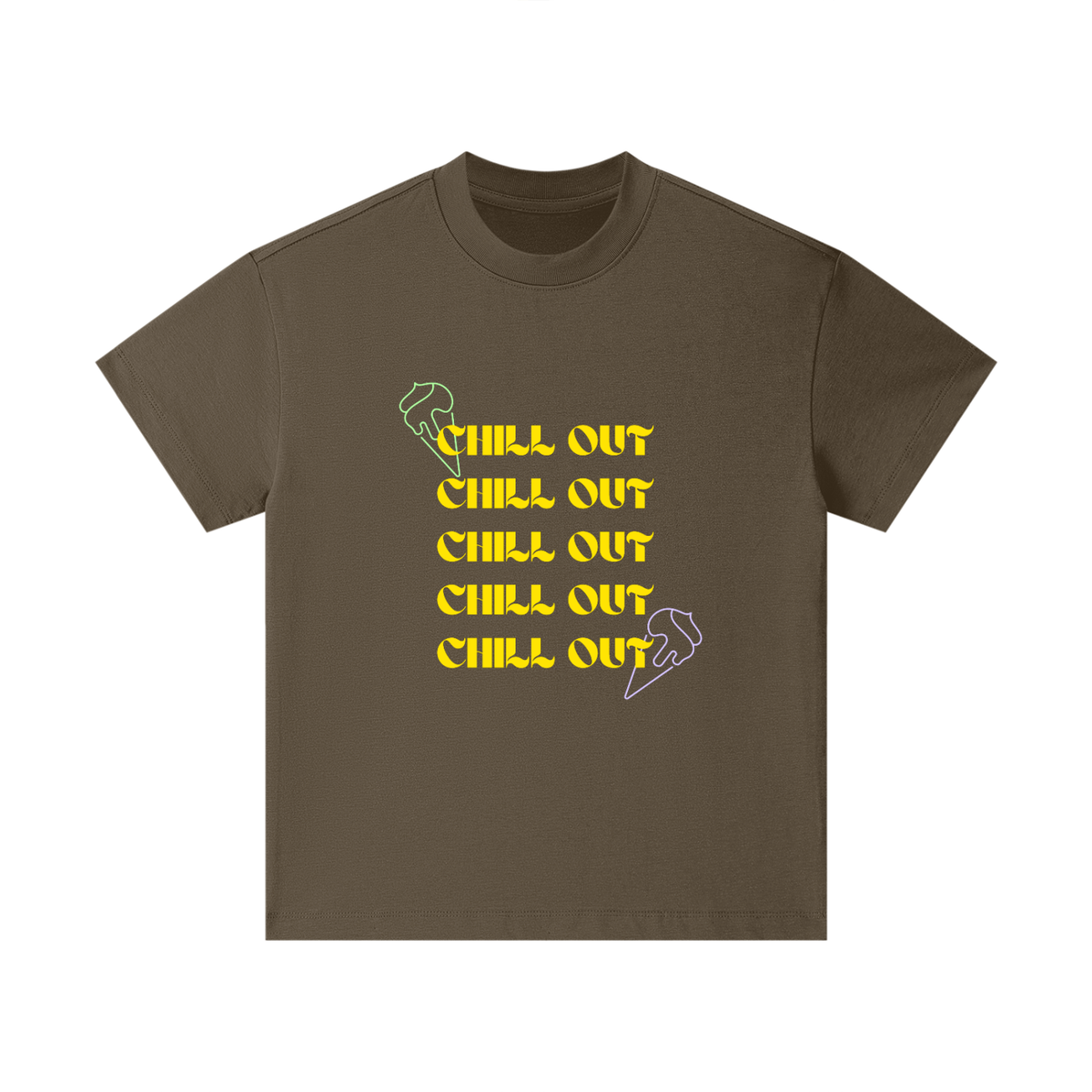 Chill Out Ice Cream Kids Graphic T-Shirt