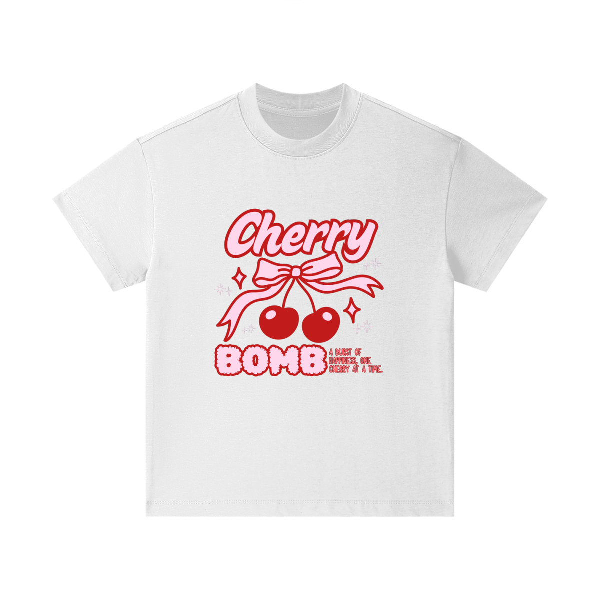 Cherry Bomb Retro Kids T-Shirt